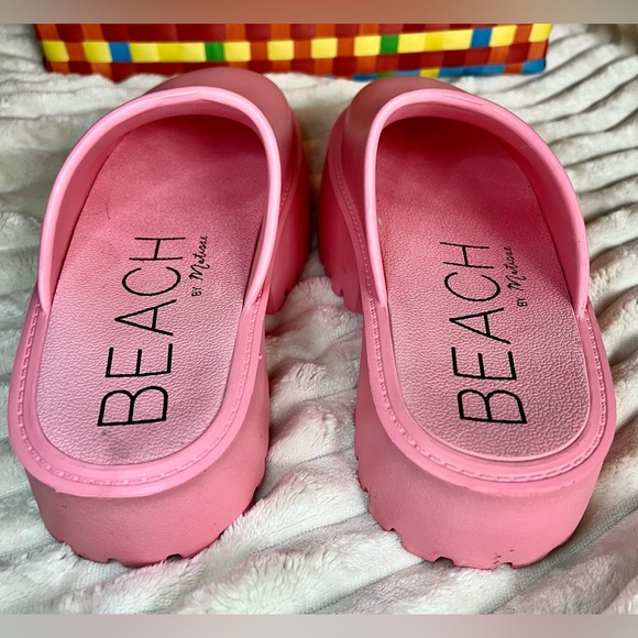 Pink Platform Clogs - Picture 7 of 9